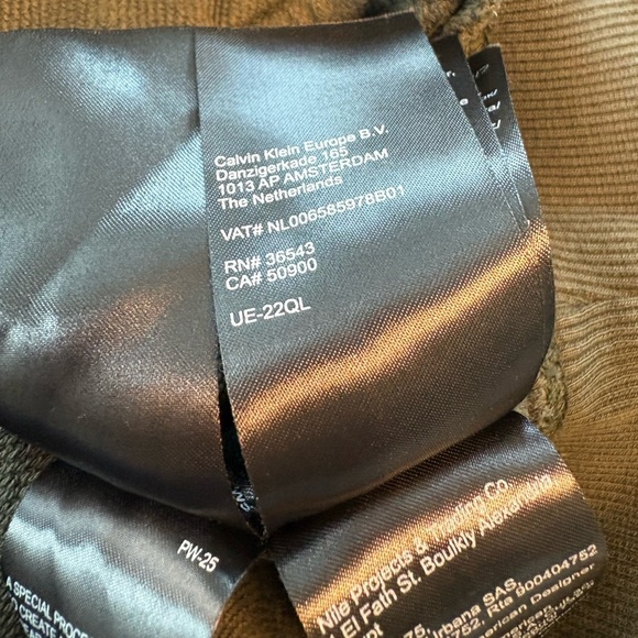 Calvin Klein Jeans Washed Monologo Hoodie Green - Picture 15 of 16